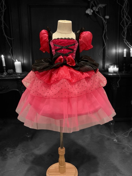 Other - Girls' Hot Pink & Black Princess Tutu Costume Dress